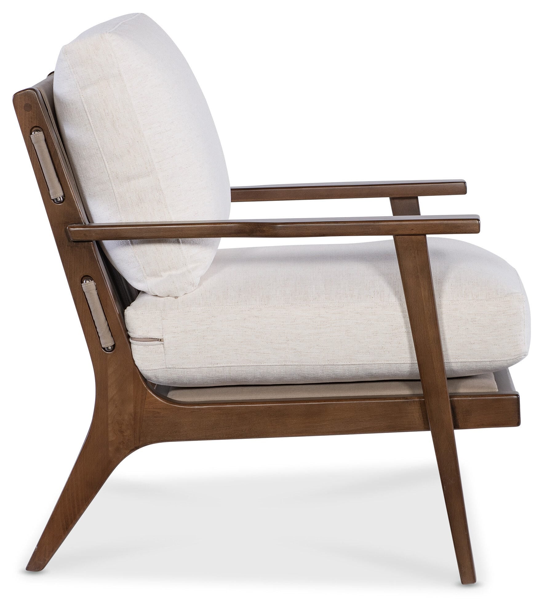 Odin Exposed Wood Chair - Side Image