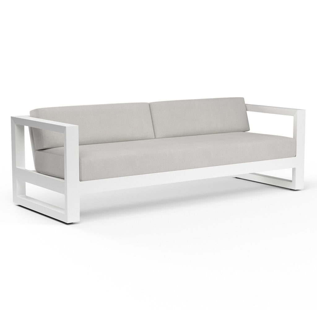 Newport Sofa in Cast Silver, No Welt