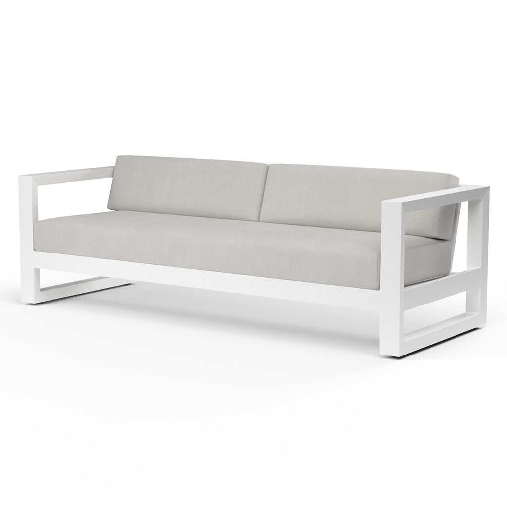 Newport Sofa in Cast Silver, No Welt