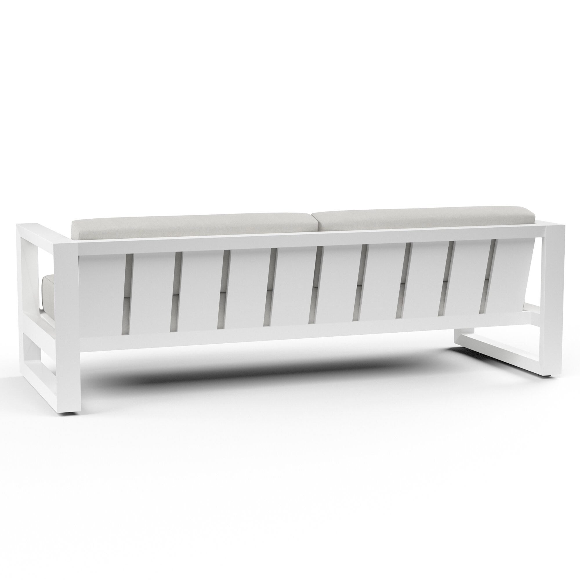 Newport Sofa in Cast Silver, No Welt