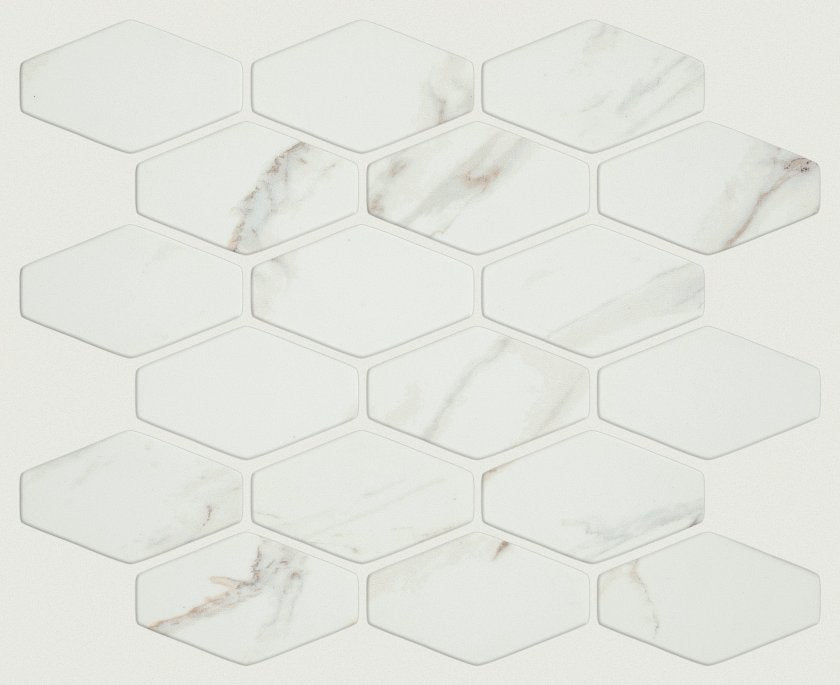 DREAMSCAPE ELONGATED HEX CARRARA MAIN