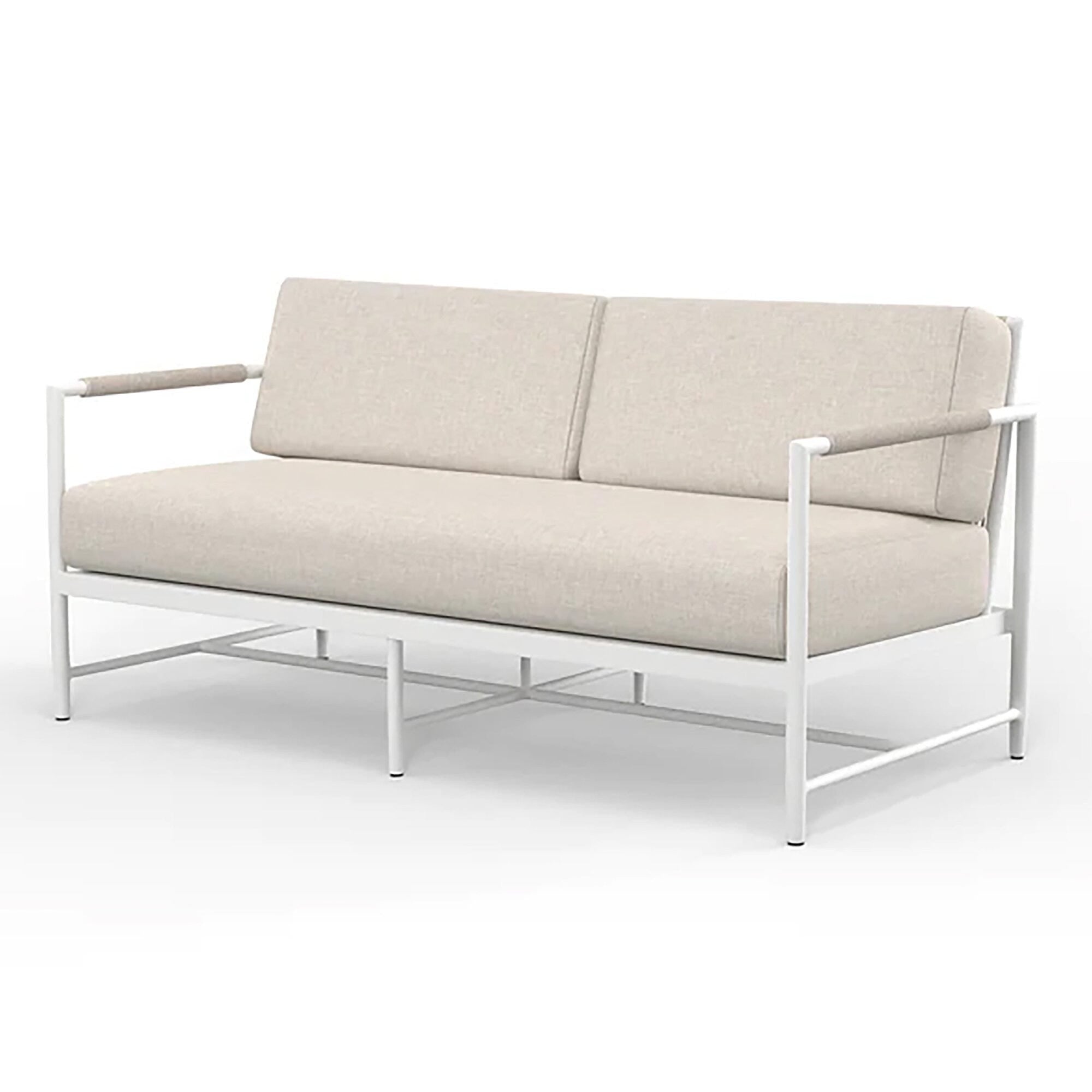Sabbia Loveseat in Echo Ash, No Welt