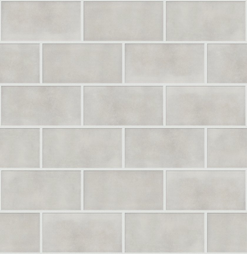 HALFTONE 4X8 GLOSS CLOUD WHITE MAIN