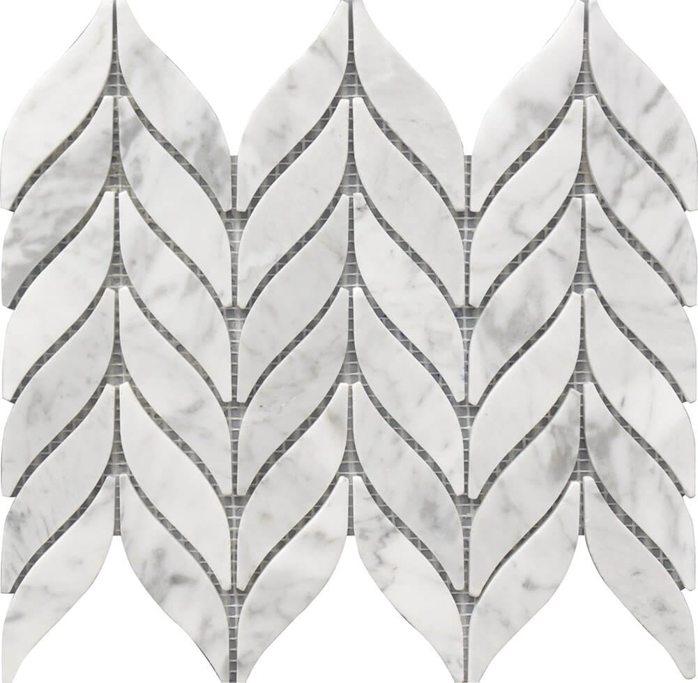 Roca Tile - Spike Marble Mosaic 10 x 12