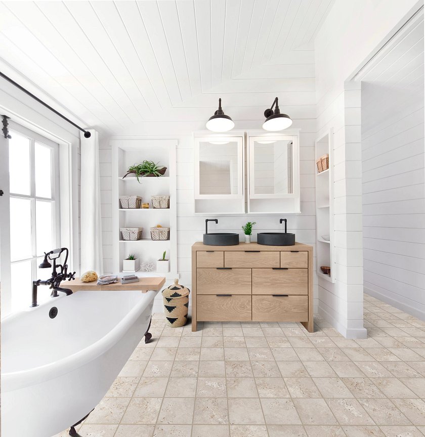 BASANITE LEGACY 8X8 IVORY ROOM
