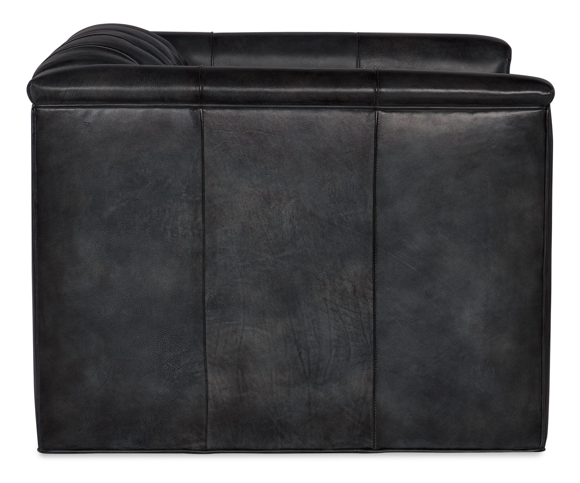 Jaden Swivel Tufted Chair - Side Image 2