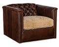 Jaden Swivel Tufted Chair - Silo Image 1