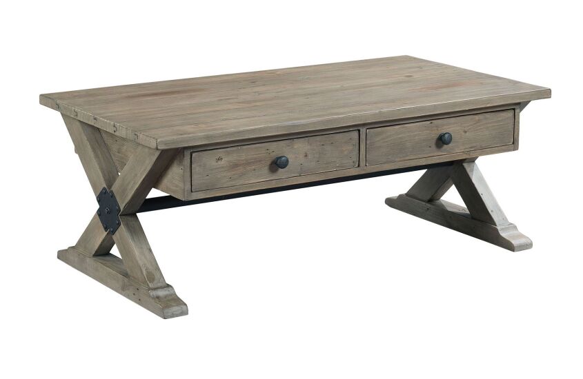 TRESTLE RECTANGULAR COCKTAIL TABLE Primary