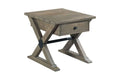 TRESTLE DRAWER END TABLE Primary