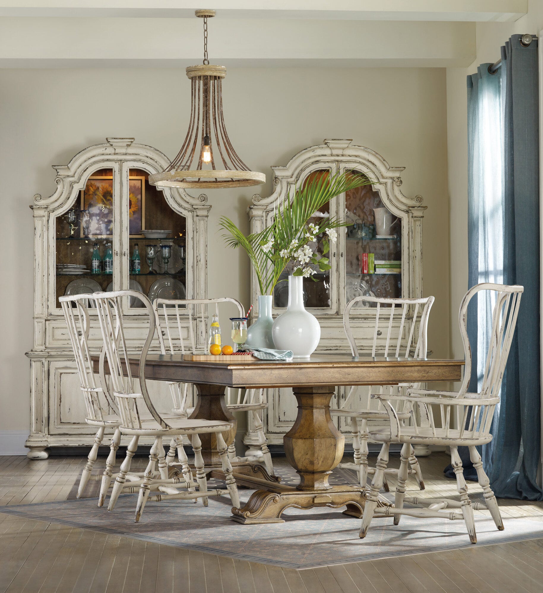 Sanctuary Spindle Back Side Chair