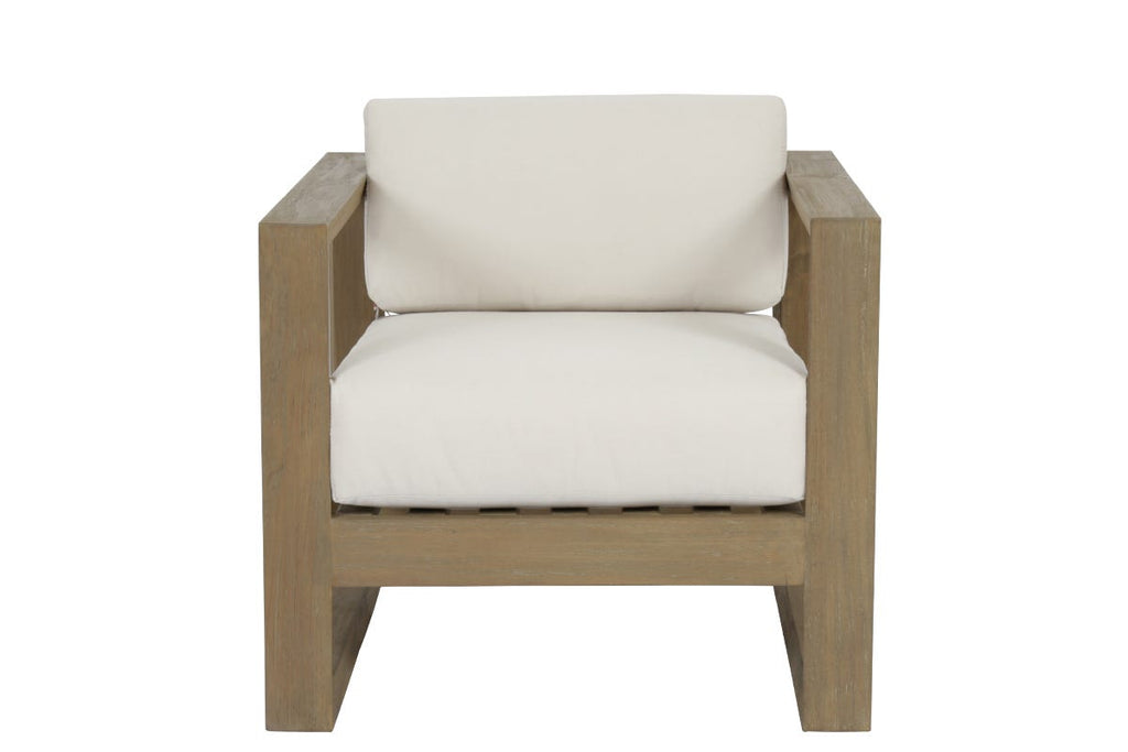 Coastal Teak Club Chair Image 4