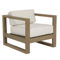 Coastal Teak Club Chair Image 1