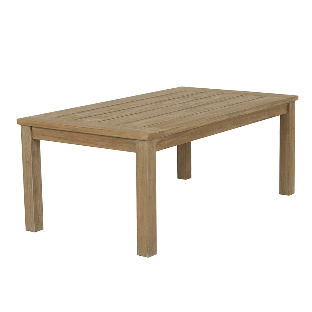 Coastal Teak Rectangular Coffee Table
