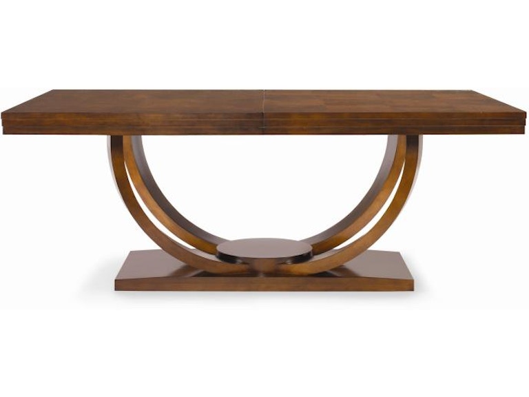 Century Furniture Omni Large Rectangular Dining Table (Cluster Maple) - Sable 55H-303