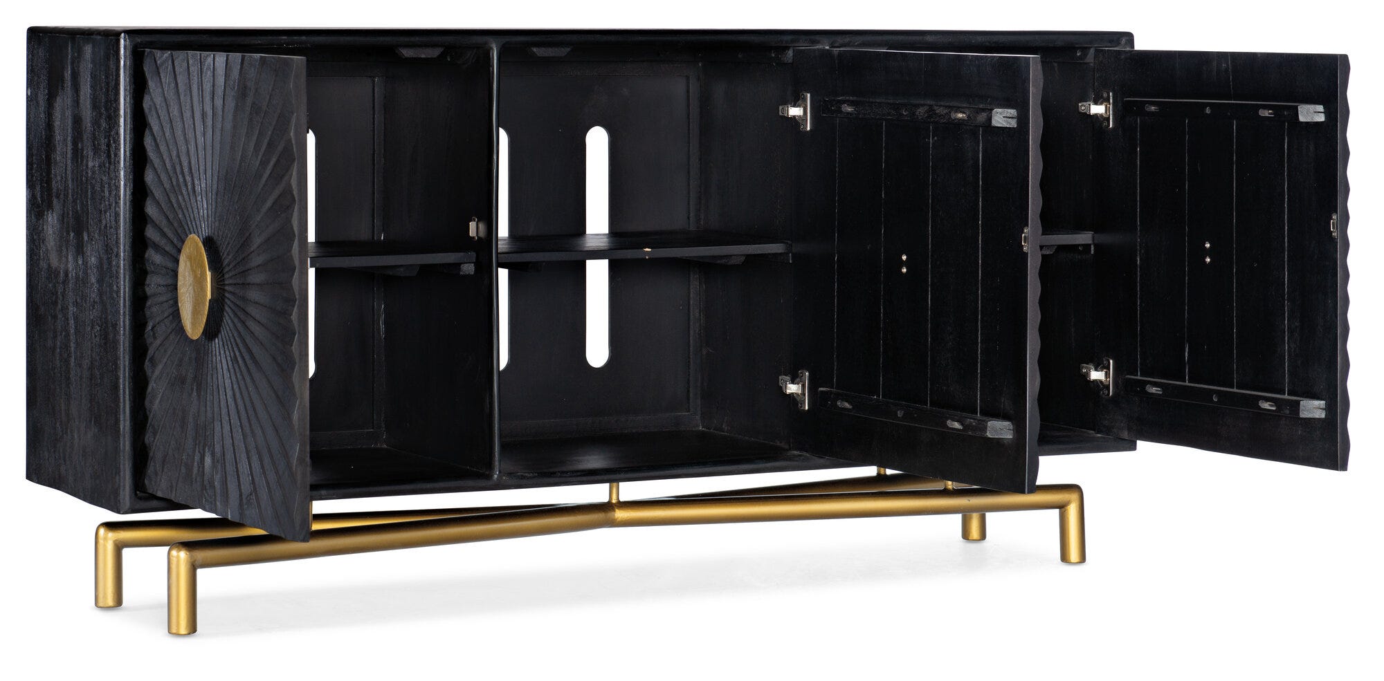69in Entertainment Console Open