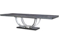 Century Furniture Omni Large Rectangular Dining Table With Acrylic Legs (Cluster Maple) 559-303-A