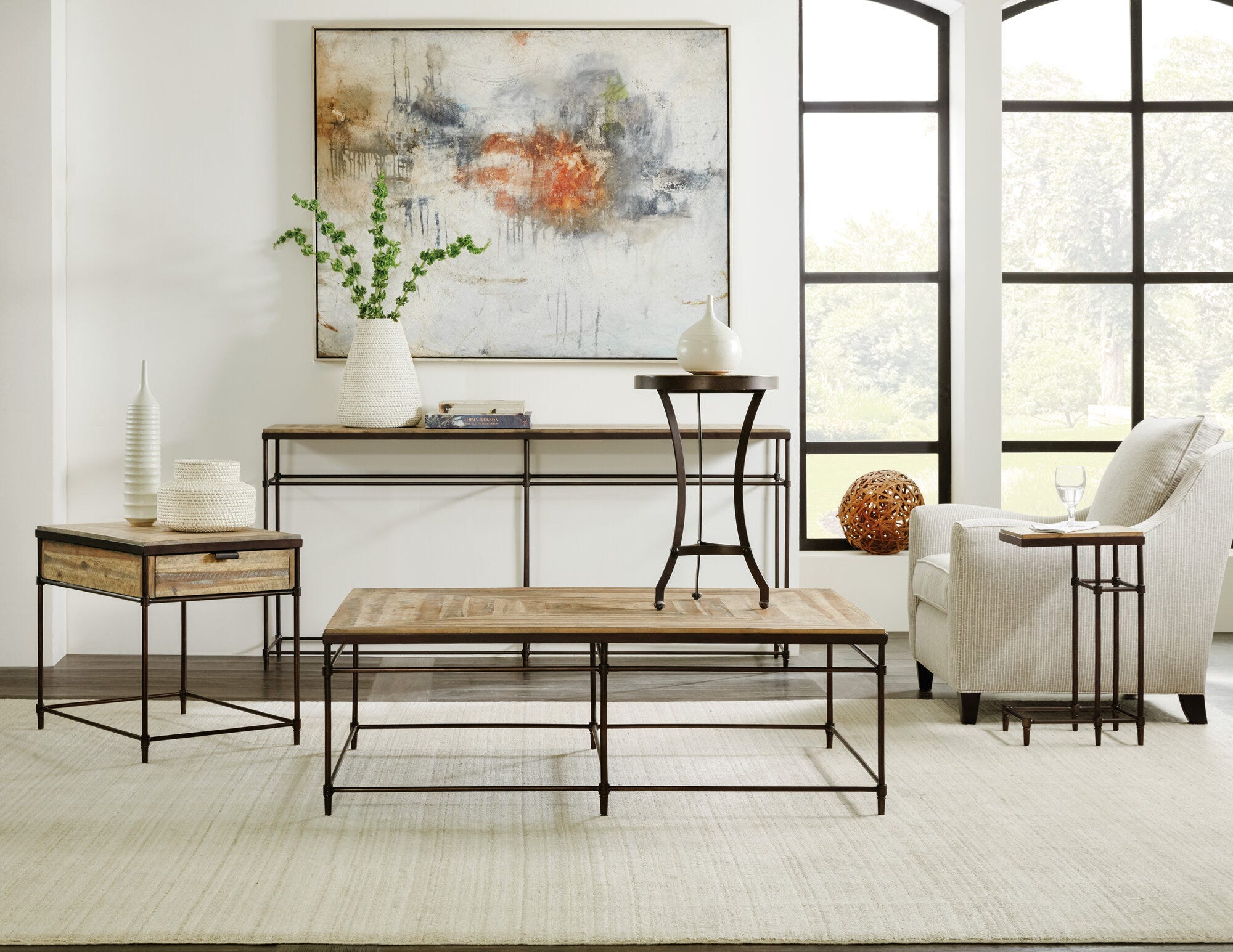 St. Armand Rectangular End Table - Room Image 1