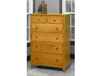 YUTZY WOODWORKING Jamestown 6 Drawer Chest 56020