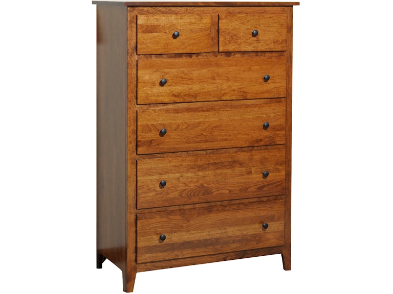 YUTZY WOODWORKING Jamestown 6 Drawer Chest 56020