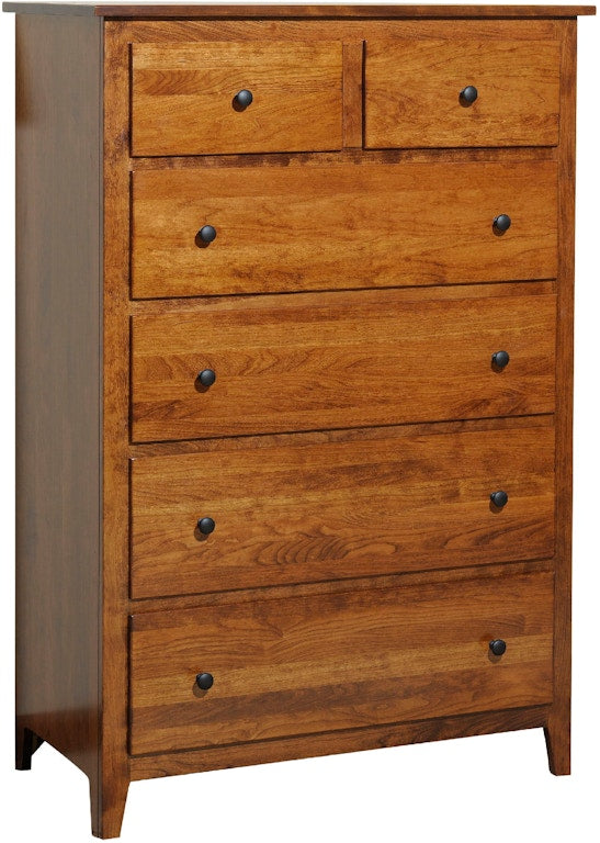 YUTZY WOODWORKING Jamestown 6 Drawer Chest 56020