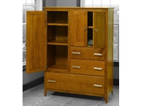 YUTZY WOODWORKING Jamestown Chifferobe 56060