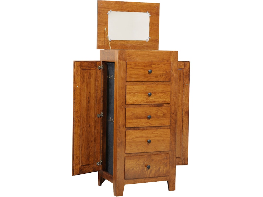 YUTZY WOODWORKING Jamestown Jewel Armoire 56081