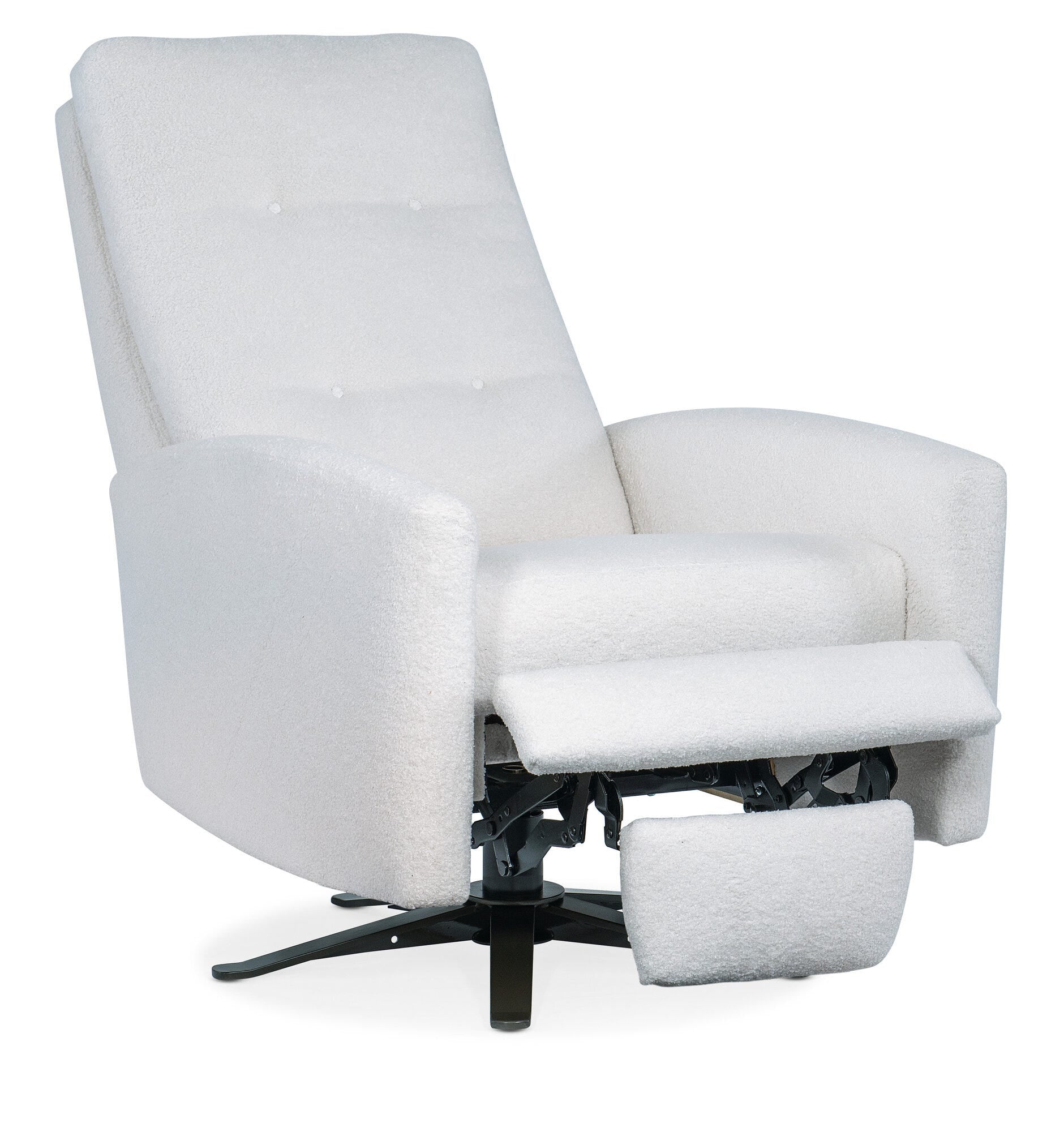 Basil Tufted Back Swivel Recliner