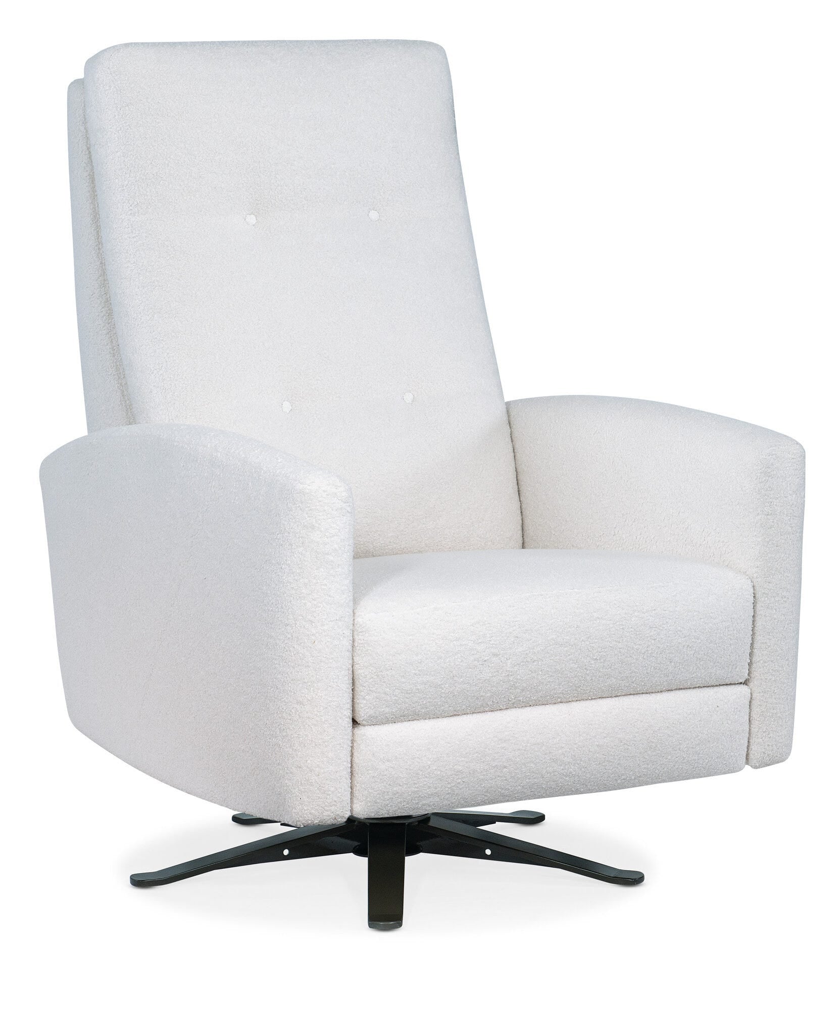Basil Tufted Back Swivel Recliner