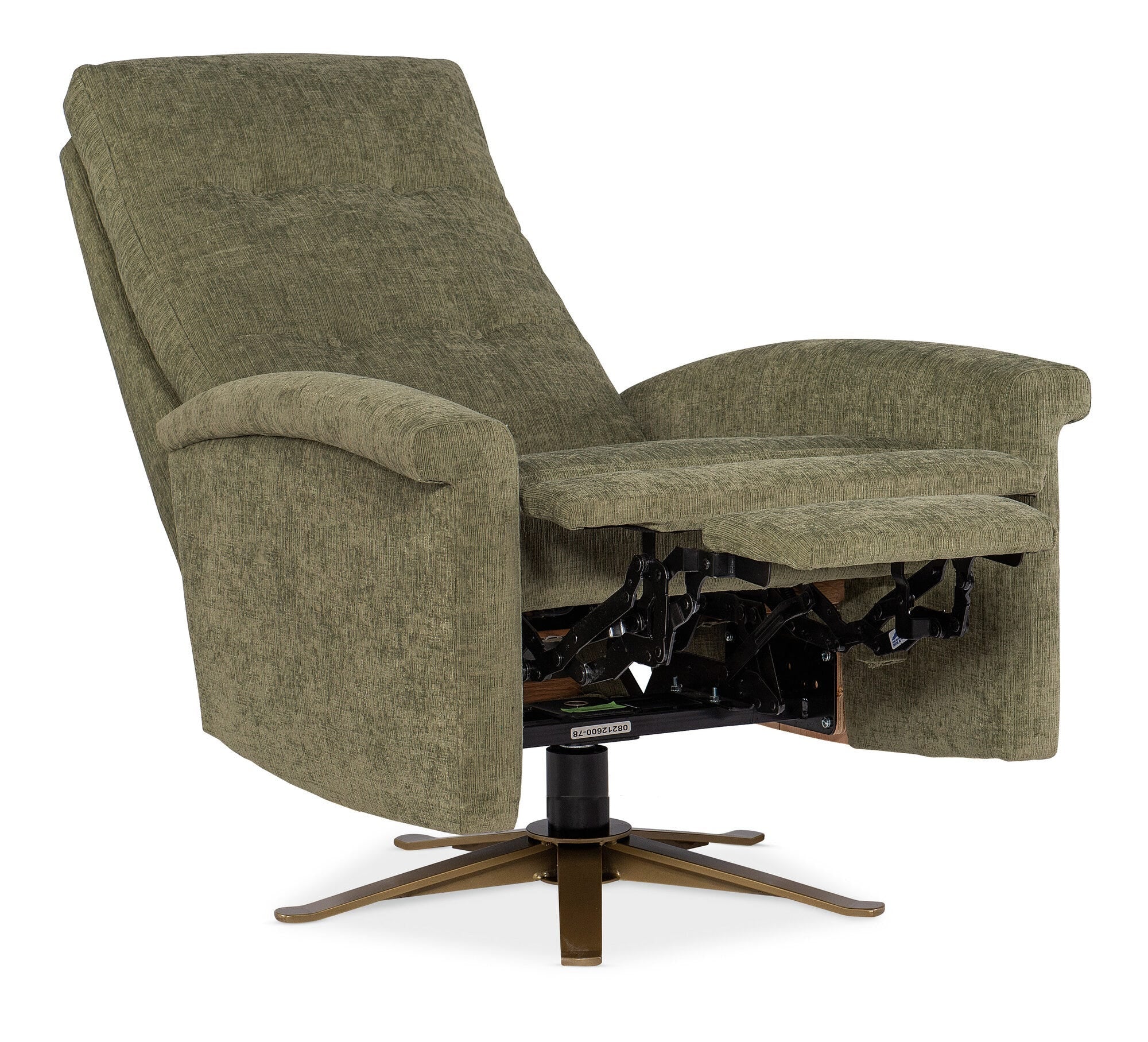 Breck Tufted Back Swivel Recliner