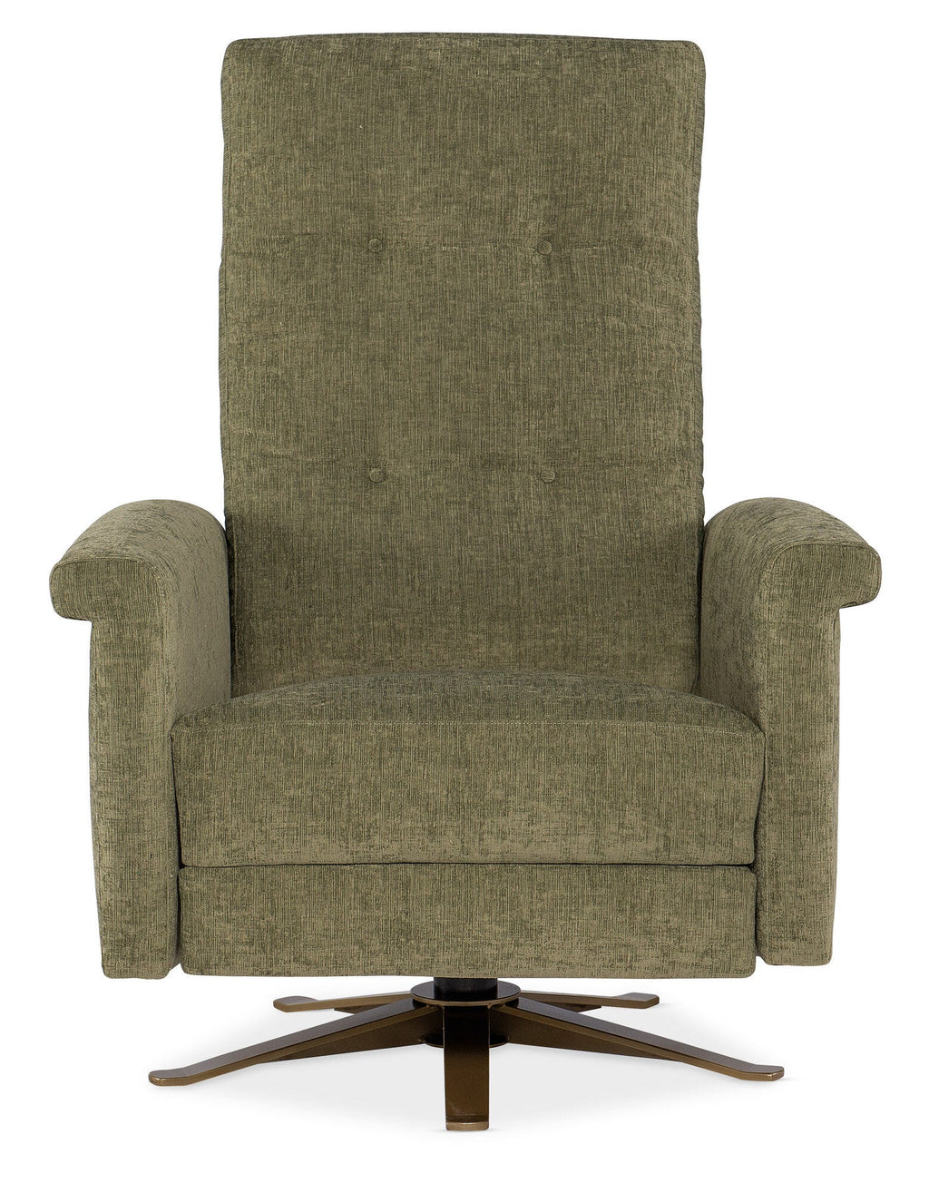 Breck Tufted Back Swivel Recliner