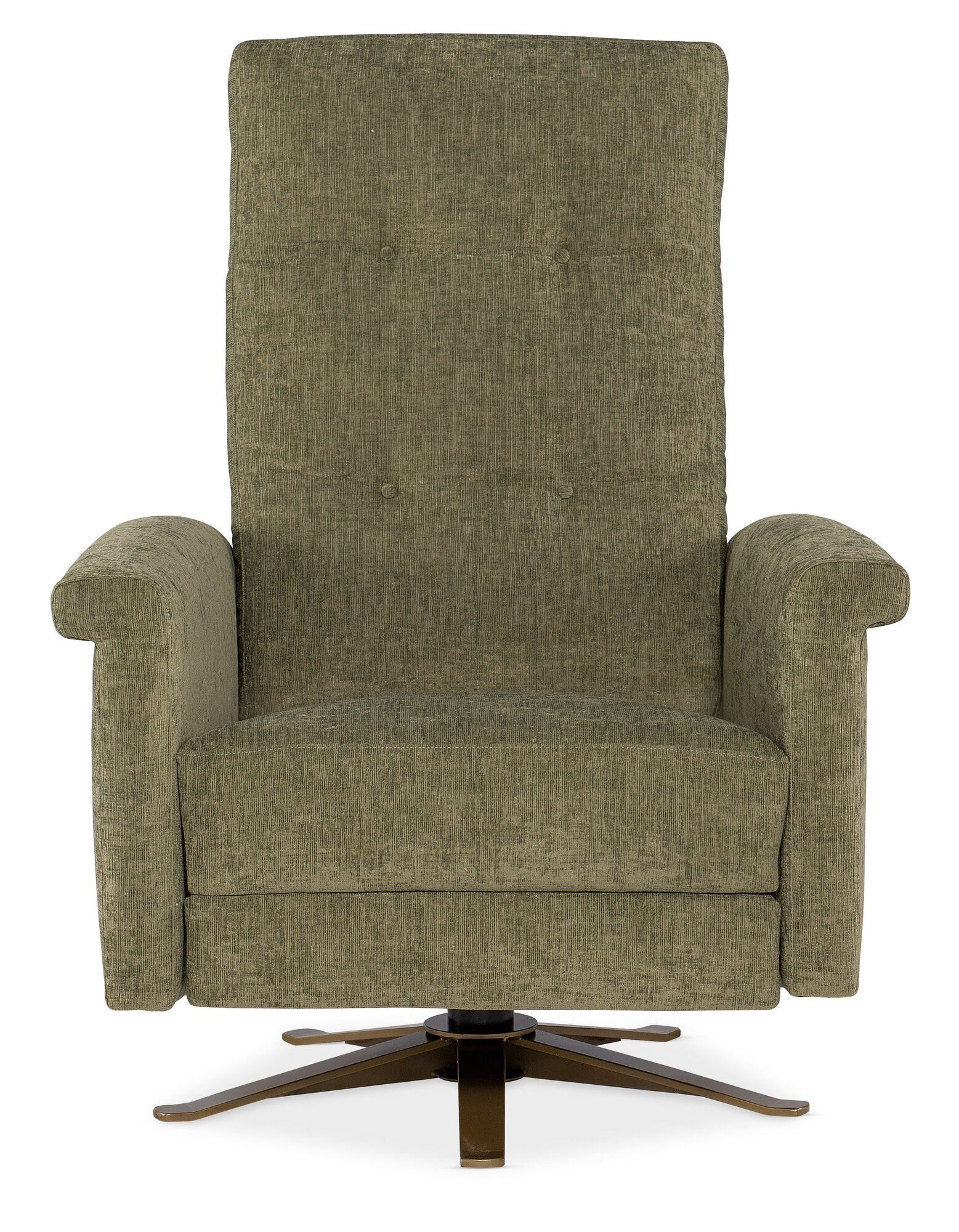 Breck Tufted Back Swivel Recliner