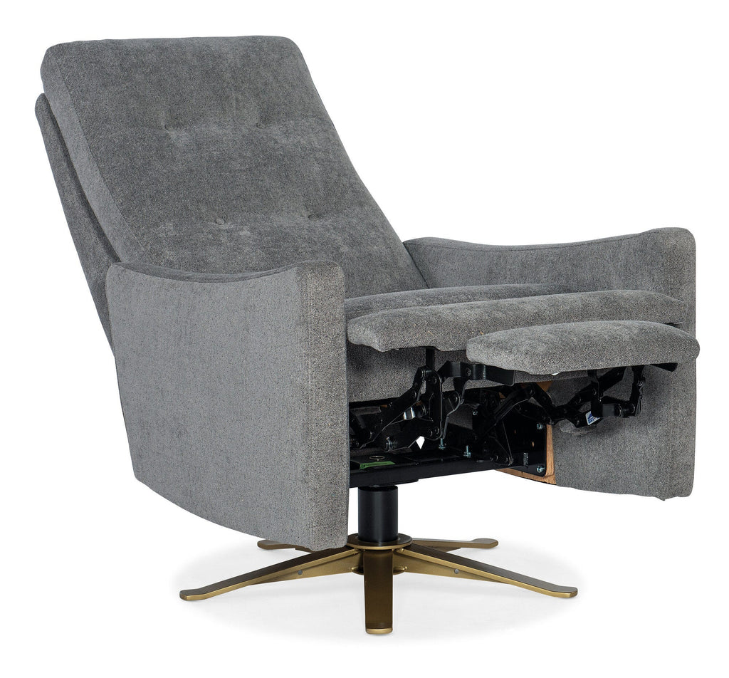 Baylen Tufted Back Swivel Recliner