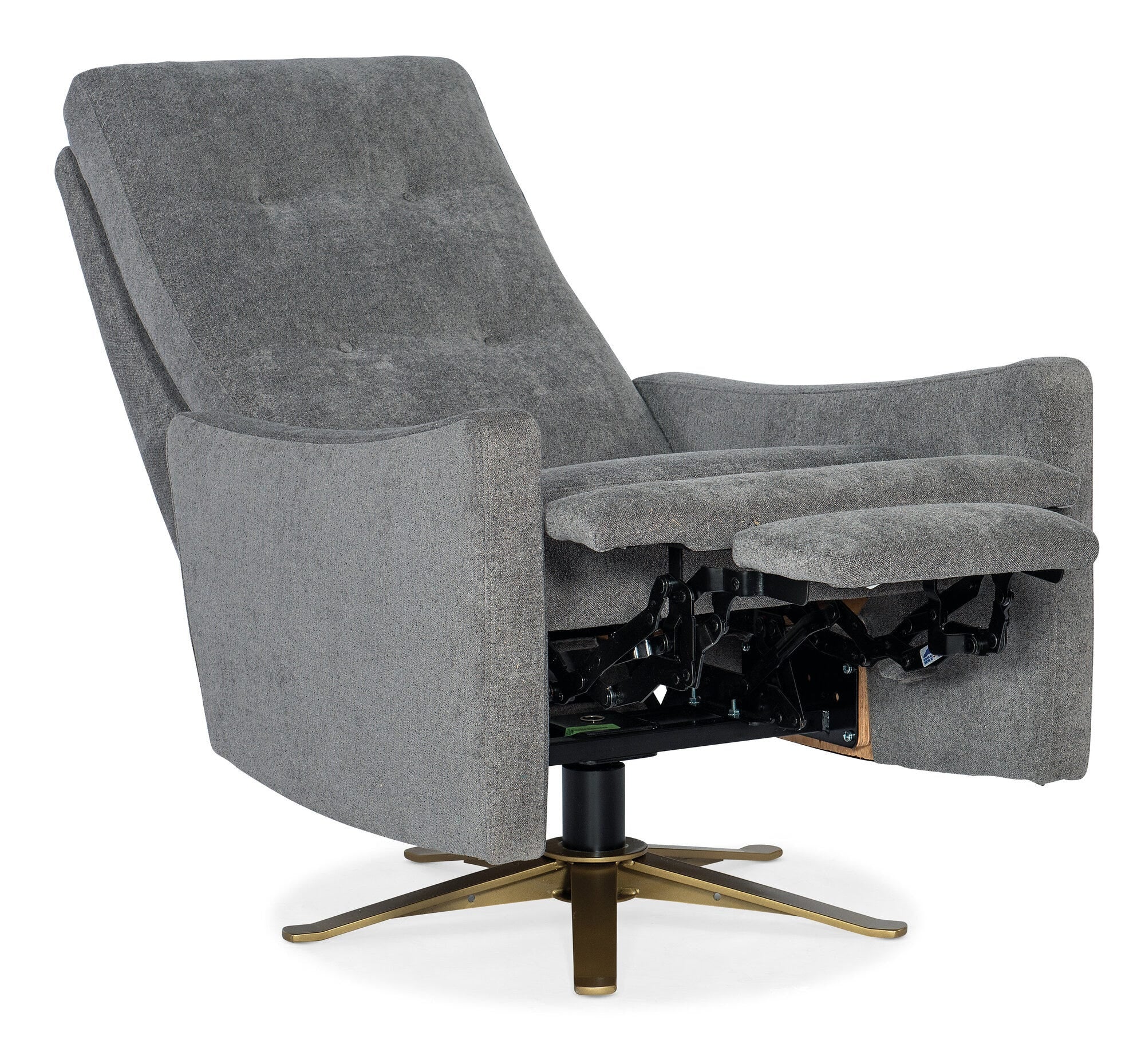 Baylen Tufted Back Swivel Recliner