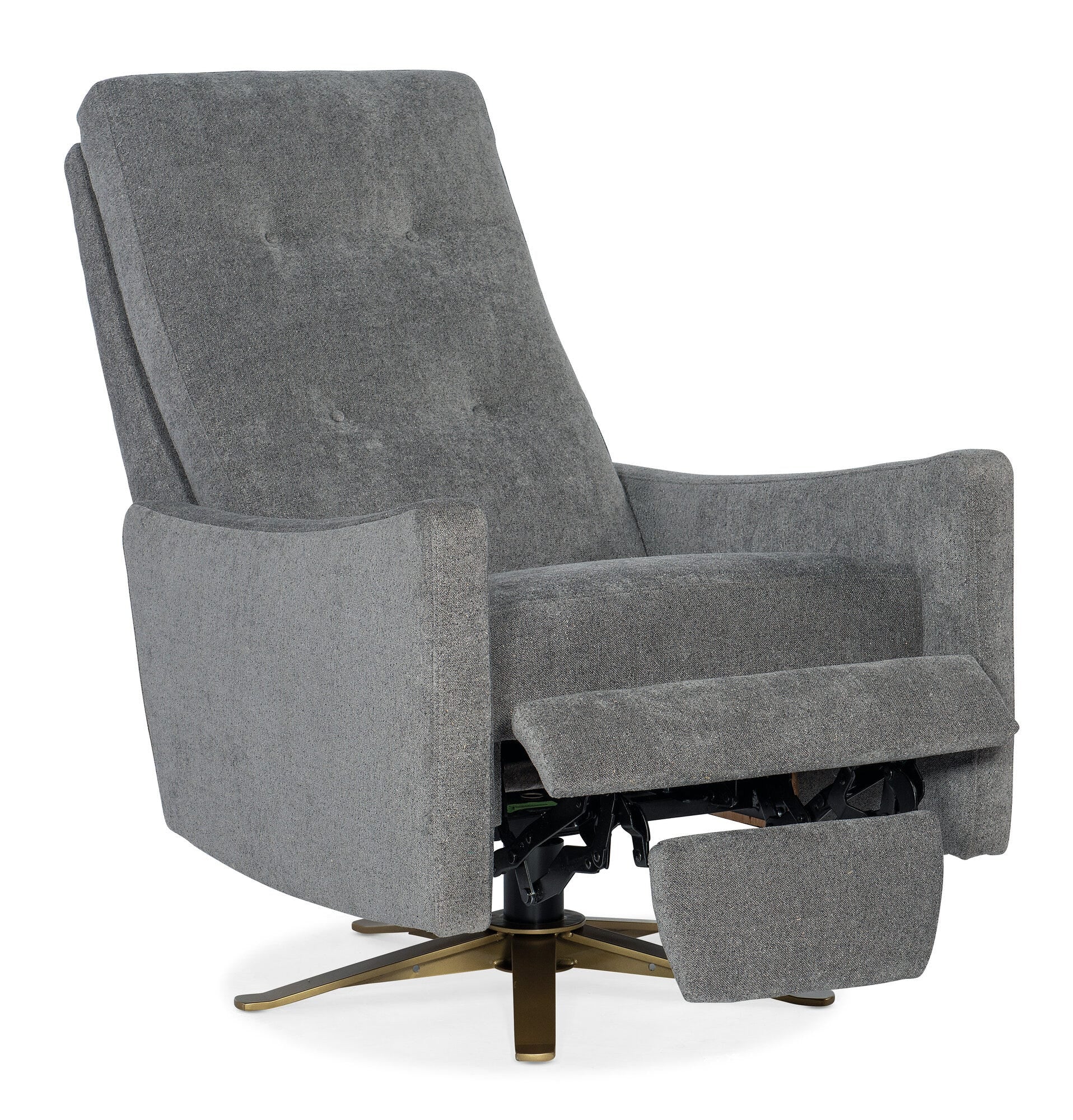 Baylen Tufted Back Swivel Recliner