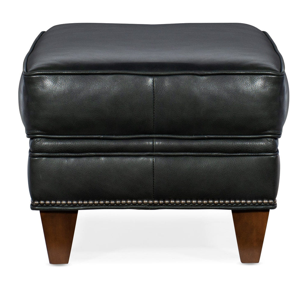 Reddish Ottoman Side Image