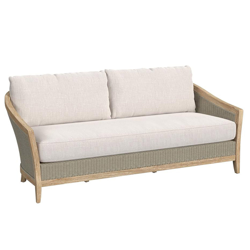 Cambria Sofa in Canvas Canvas w/ Self Welt