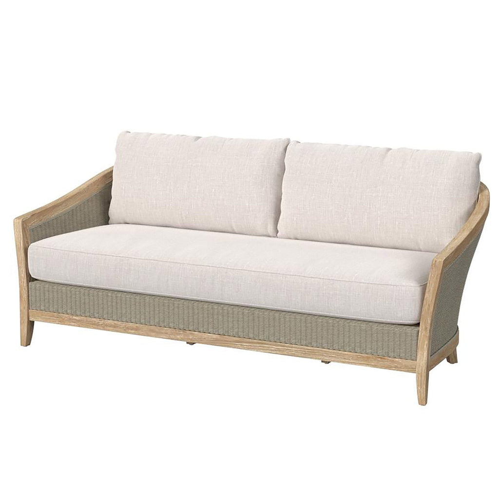 Cambria Sofa in Canvas Canvas w/ Self Welt