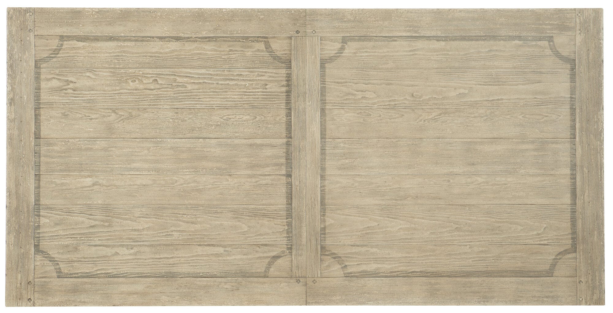 Ciao Bella 84in Trestle Table with 2-18in Leaves-Flaky White/Black