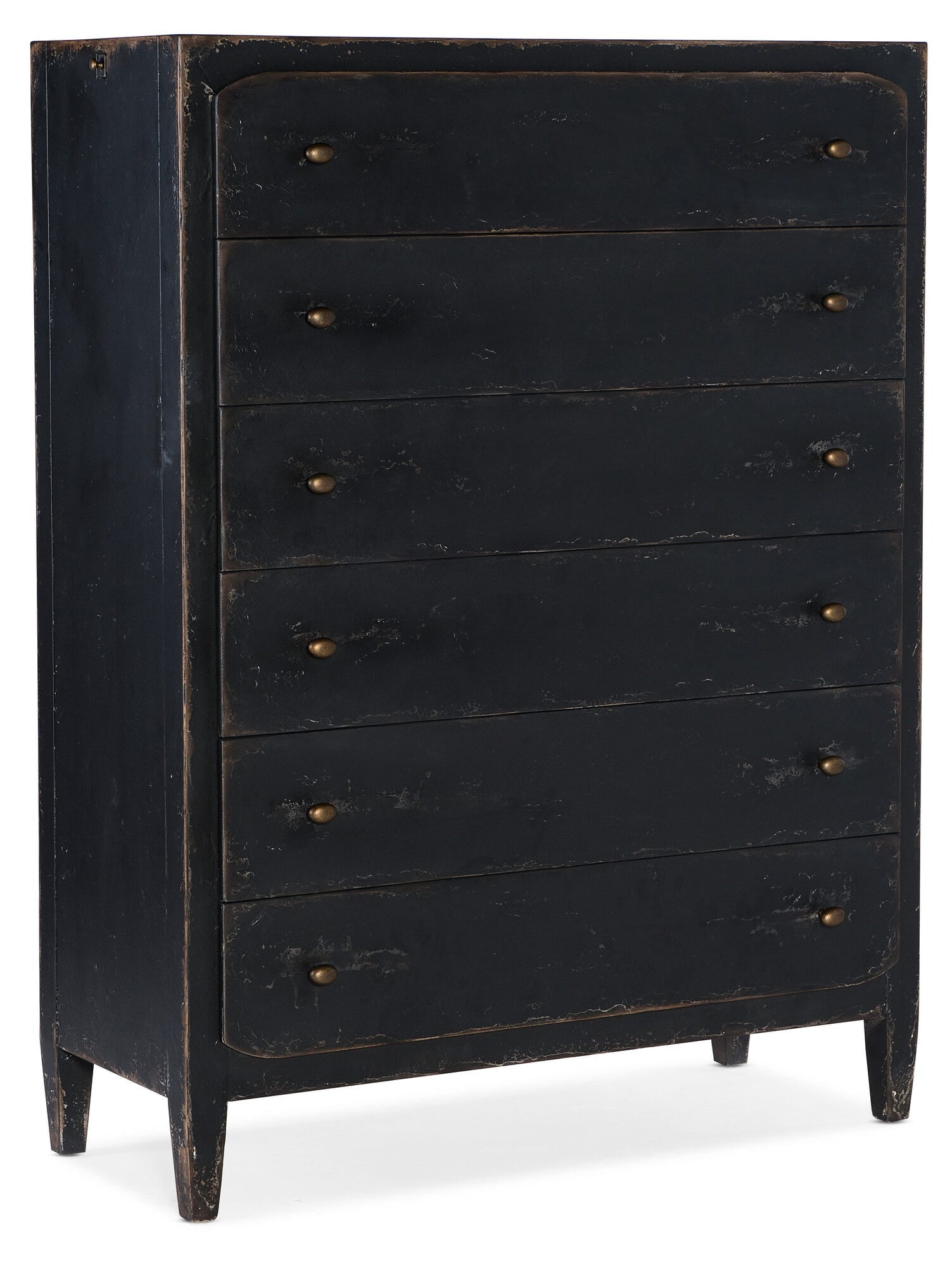 Ciao Bella Six-Drawer Chest- Black Silo Image