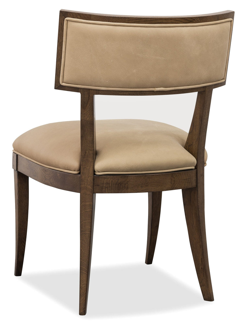 Cashiers Klismos Leather Chair