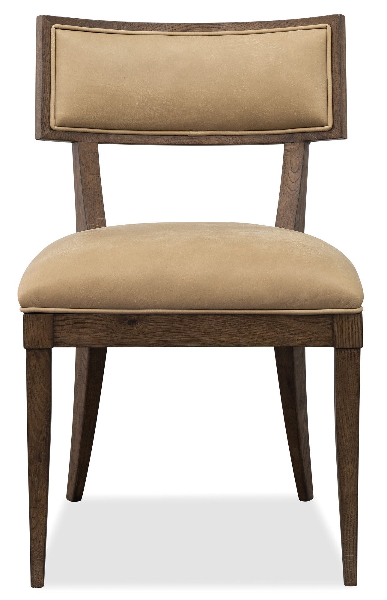Cashiers Klismos Leather Chair
