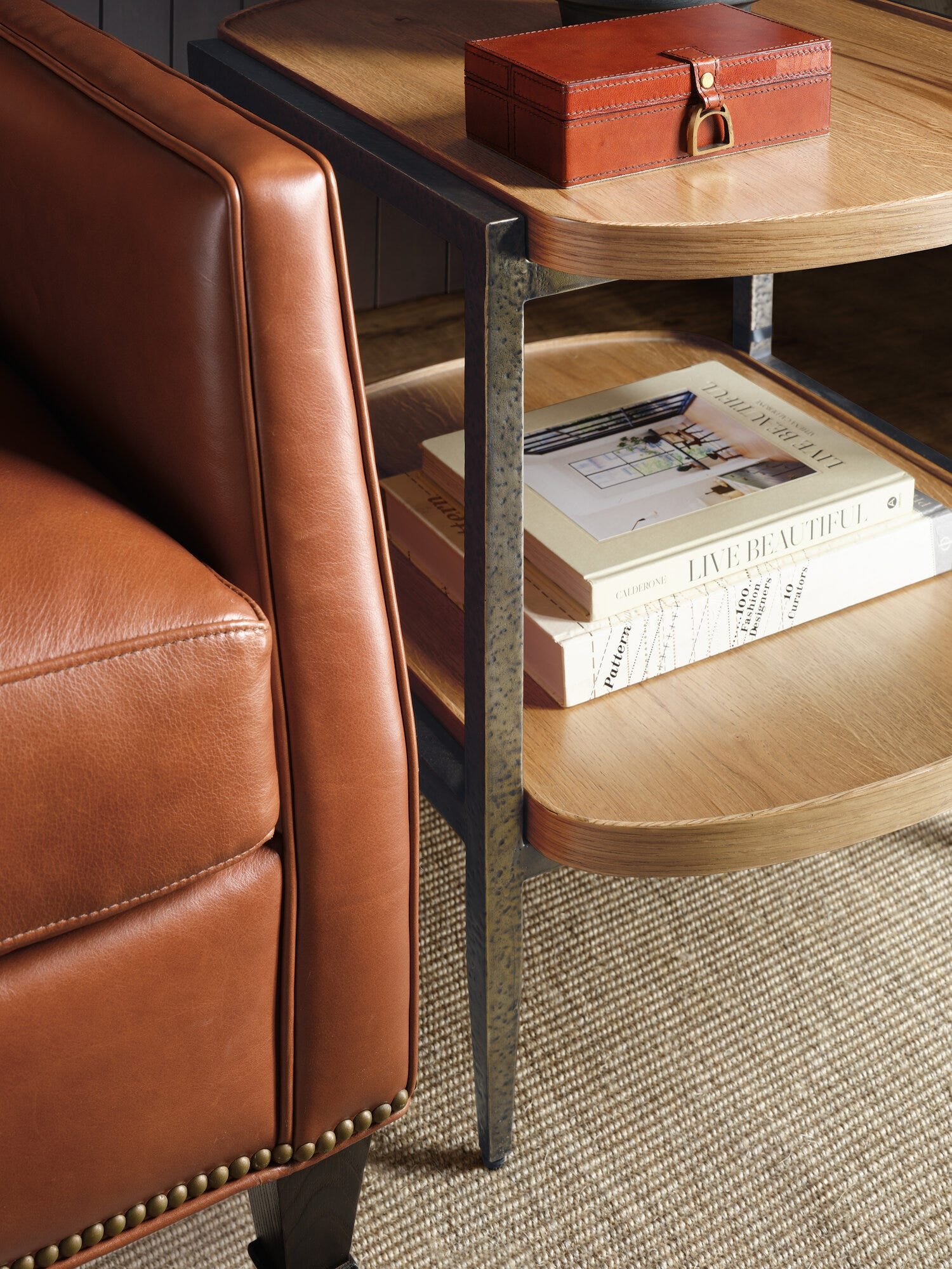 Cashiers Tiered End Table