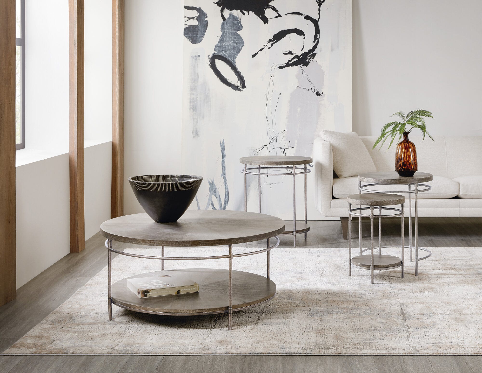 Round End Table Room Image