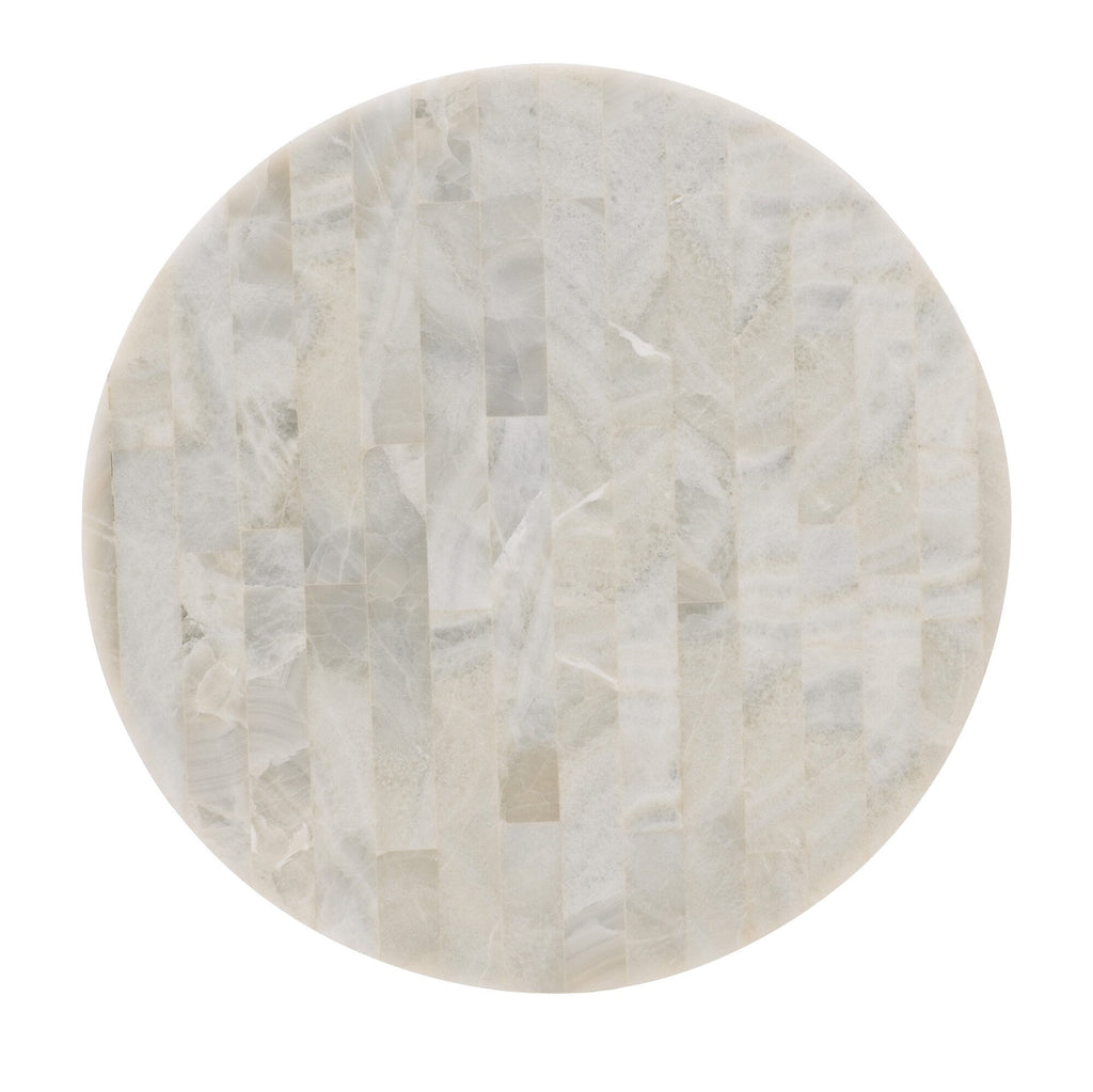 Melange Corrina Round Lamp Table