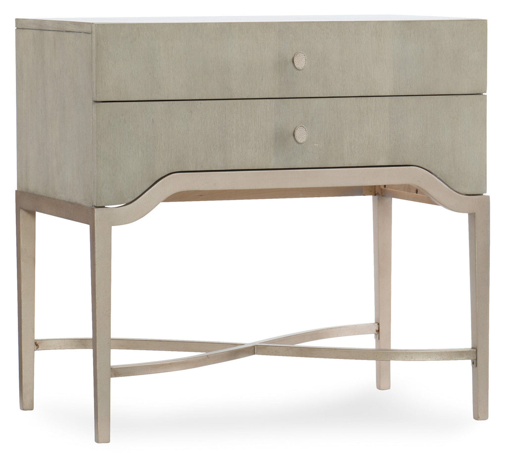 Silo view of Elixir Two-Drawer Nightstand