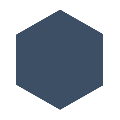 Roca Tile - Block Hexagon 5 x 6 Inch Tile