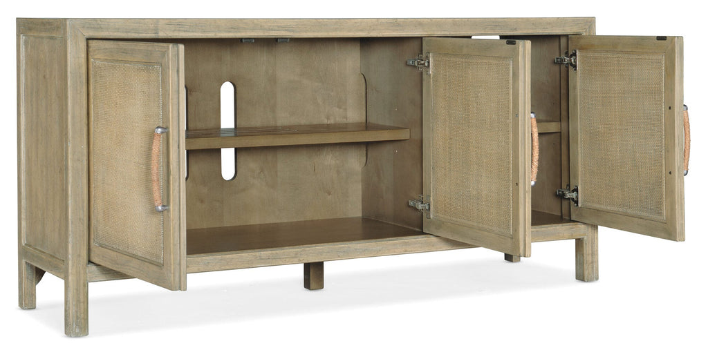 Surfrider Small Media Console - Open Silo Image 2