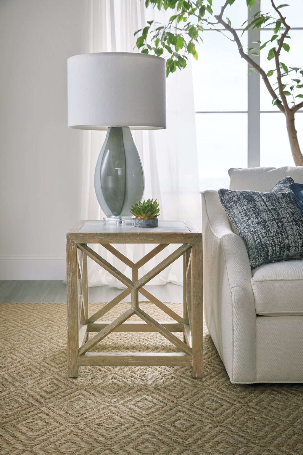 Surfrider Square End Table Room Image