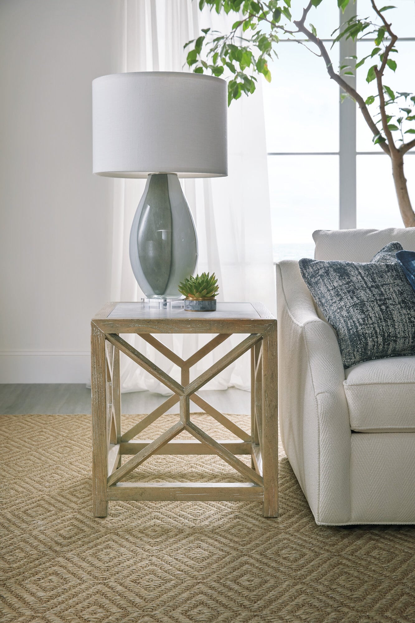 Surfrider Square End Table Room Image