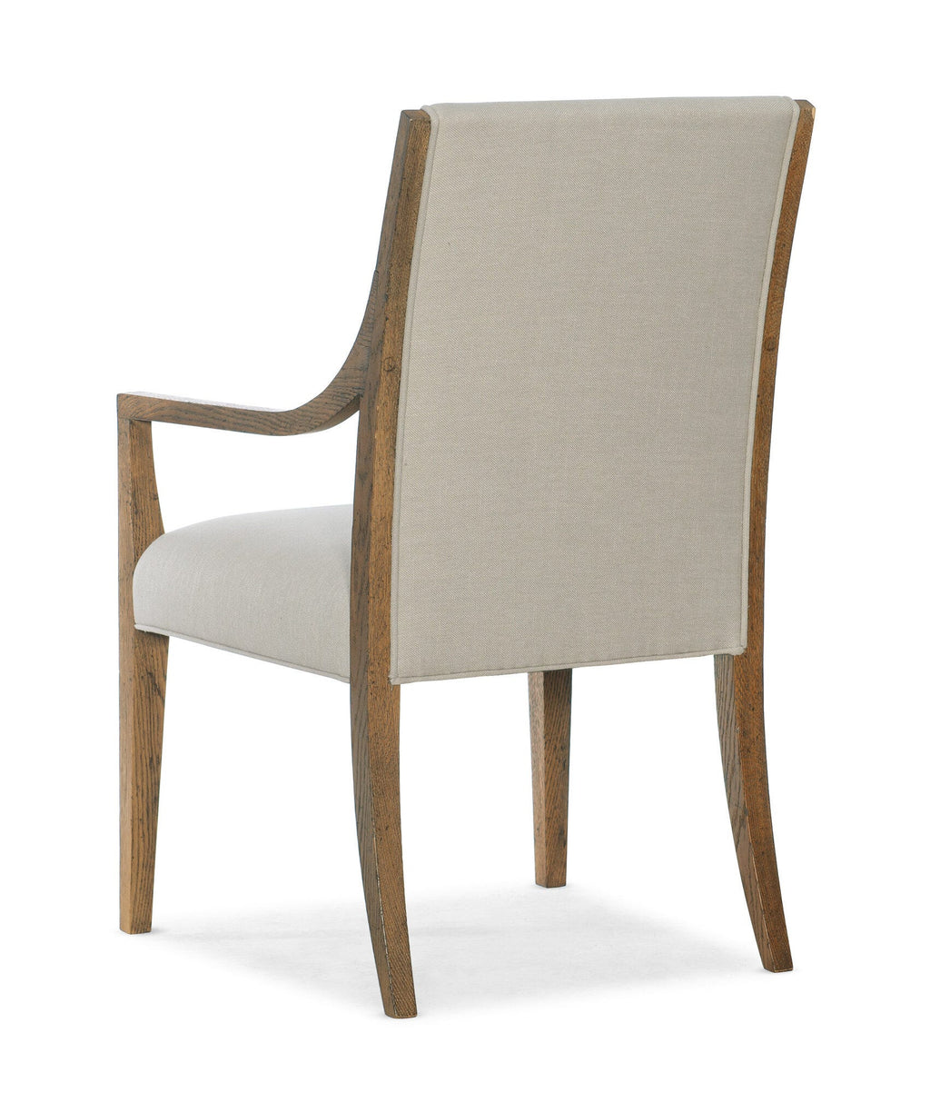 Chapman Upholstered Arm Chair Back Silo Image